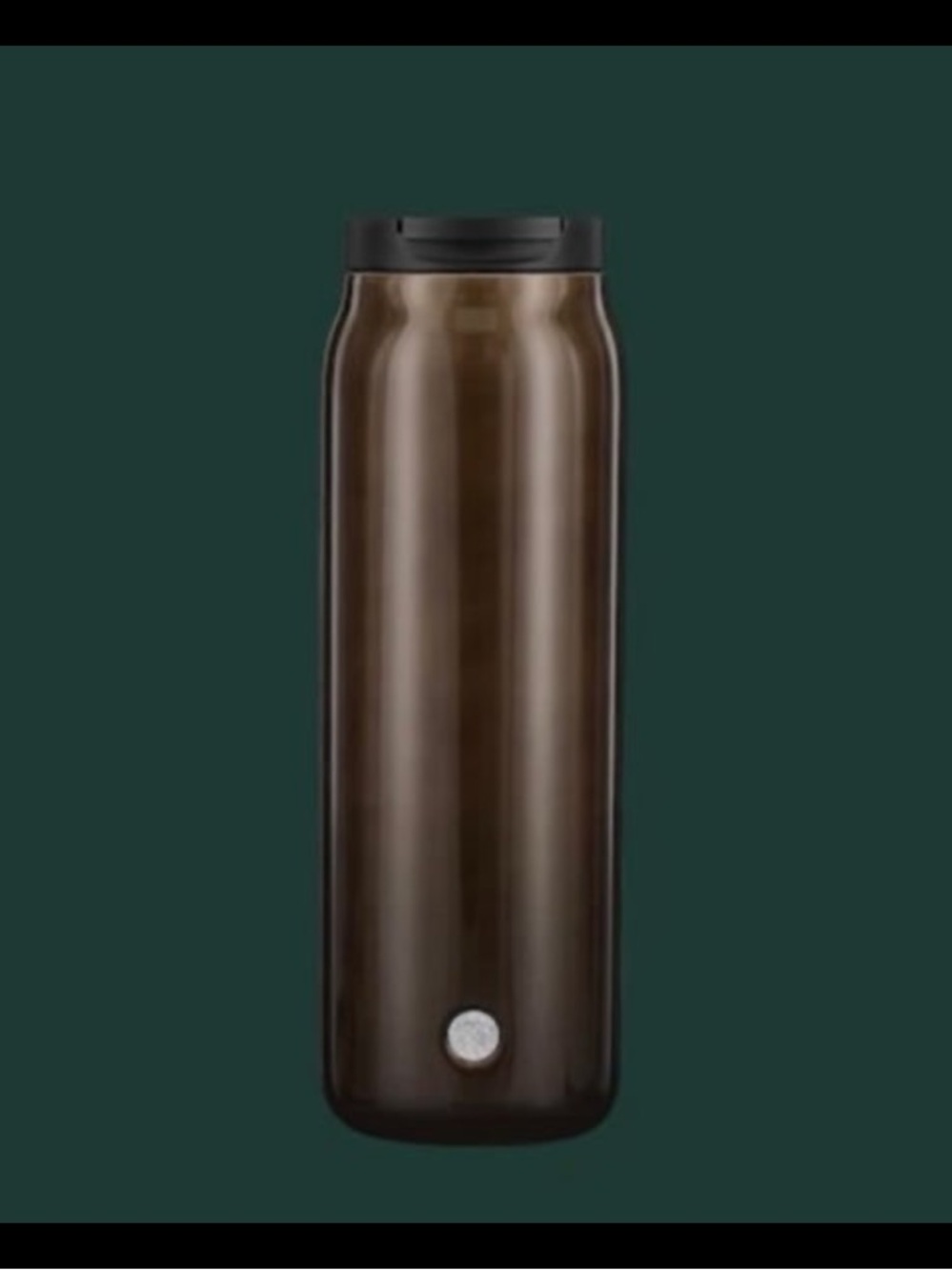Starbucks 2024 Espresso Dark Brown Shine SS Bottle Tumbler